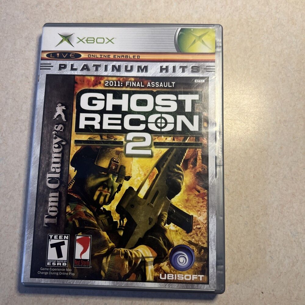 Ghost Recon 2 - Microsoft Xbox Excellent condition